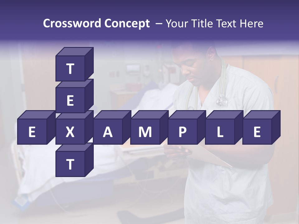 Health Happy American PowerPoint Template