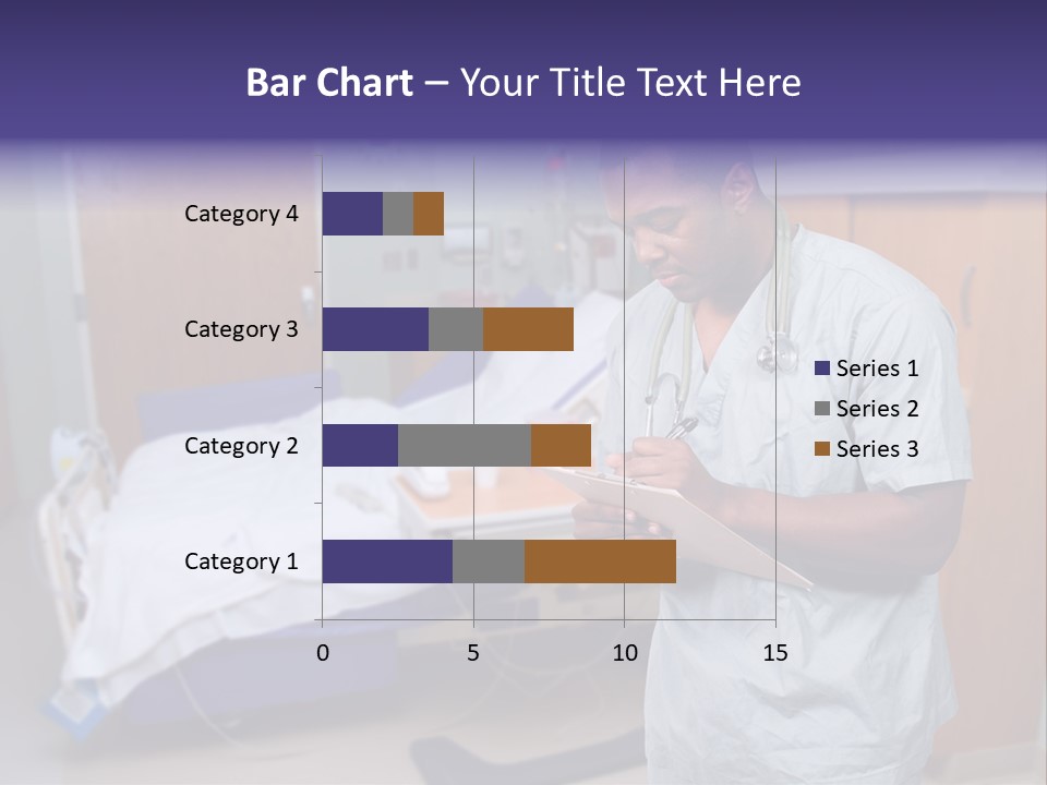 Health Happy American PowerPoint Template