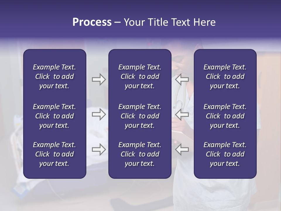 Health Happy American PowerPoint Template