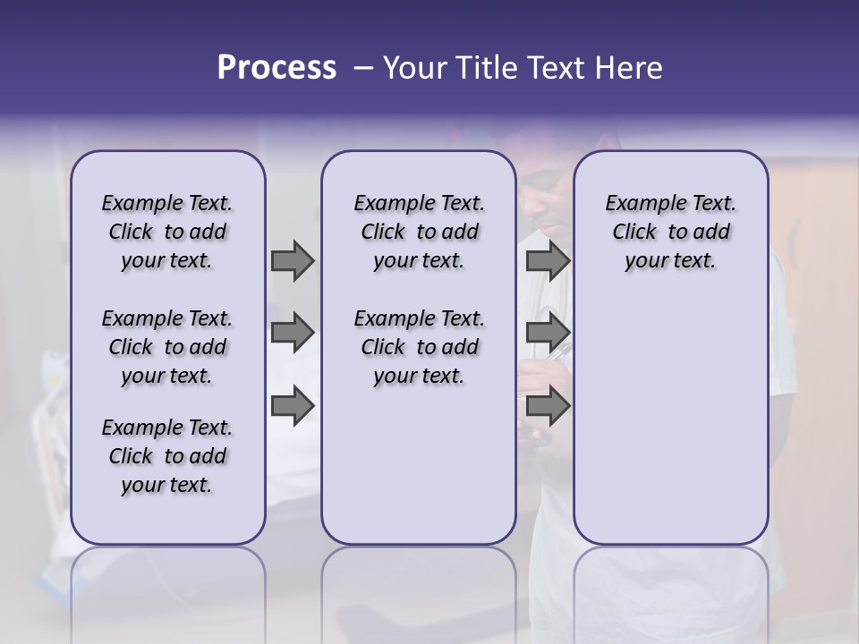 Health Happy American PowerPoint Template
