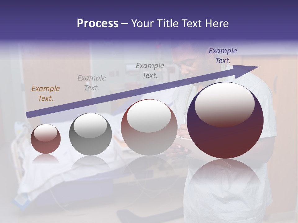 Health Happy American PowerPoint Template