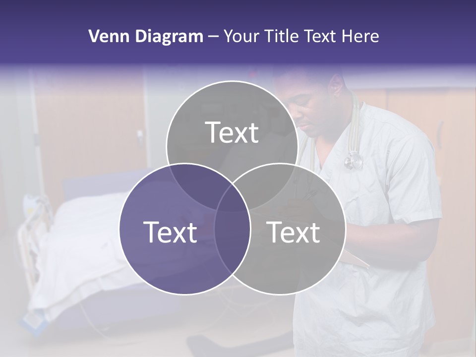 Health Happy American PowerPoint Template