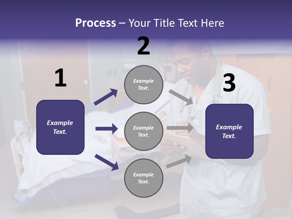Health Happy American PowerPoint Template