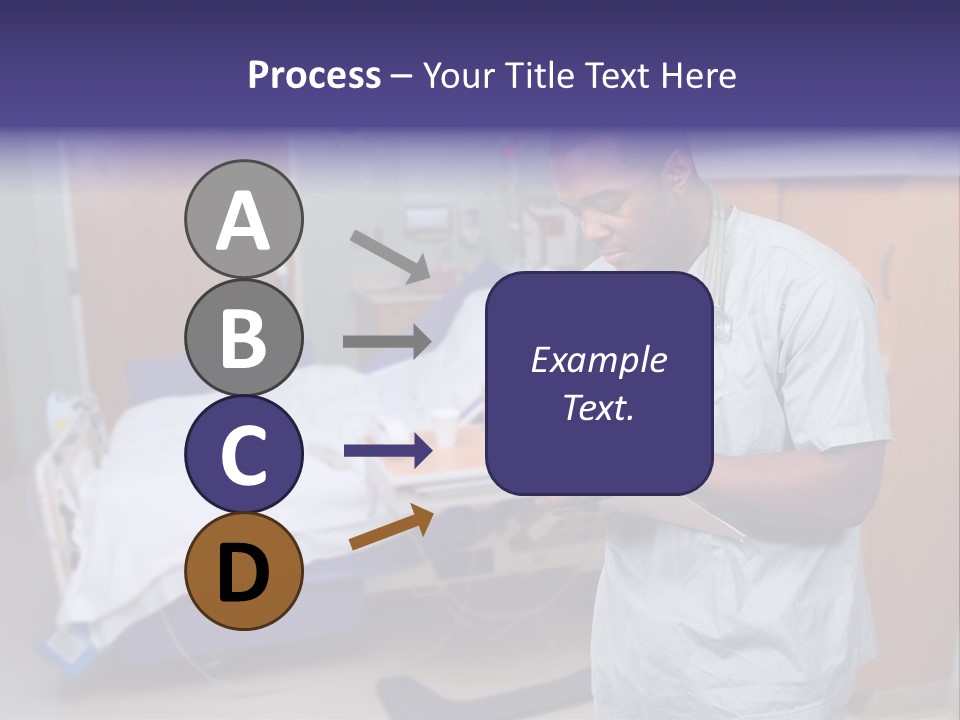 Health Happy American PowerPoint Template