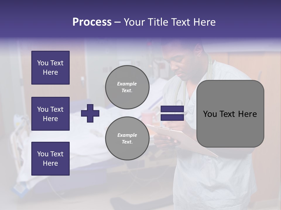 Health Happy American PowerPoint Template