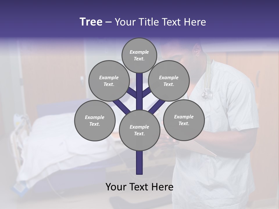 Health Happy American PowerPoint Template