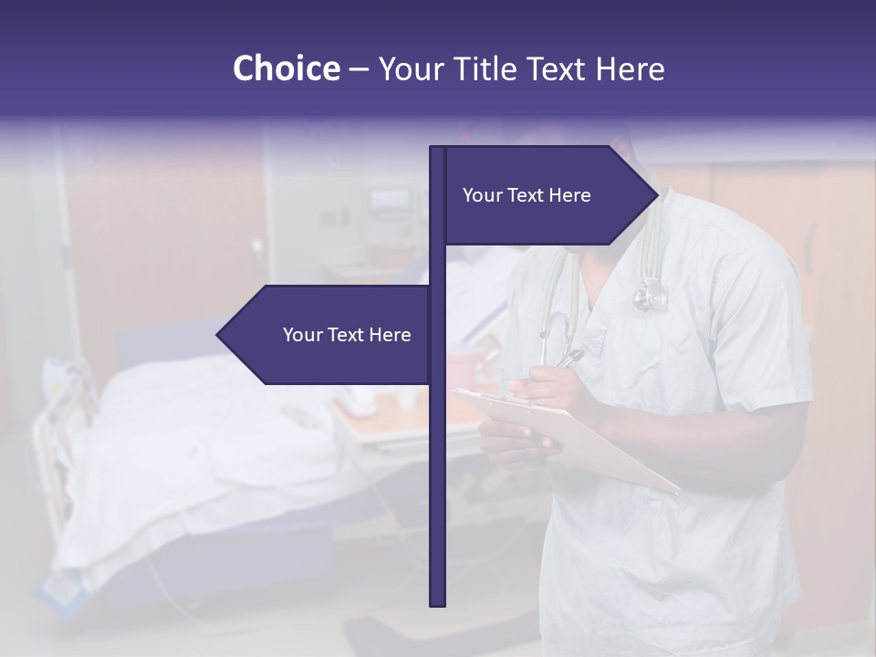 Health Happy American PowerPoint Template