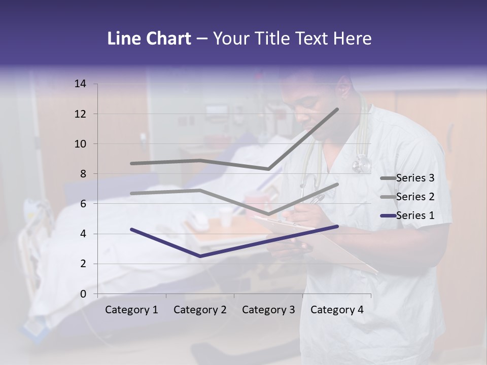 Health Happy American PowerPoint Template