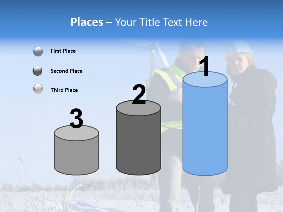Manager Expert Blue PowerPoint Template