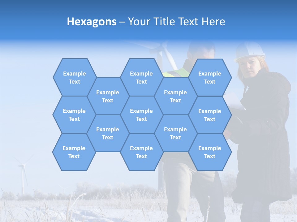 Manager Expert Blue PowerPoint Template
