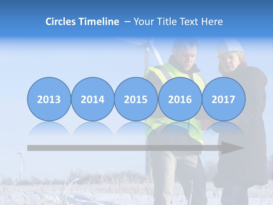 Manager Expert Blue PowerPoint Template