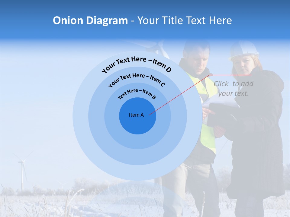 Manager Expert Blue PowerPoint Template