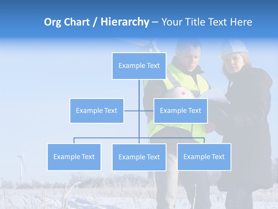 Manager Expert Blue PowerPoint Template