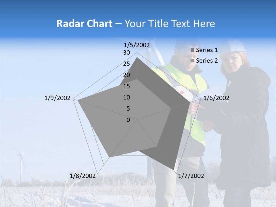 Manager Expert Blue PowerPoint Template