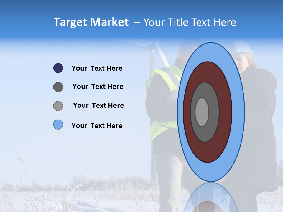 Manager Expert Blue PowerPoint Template