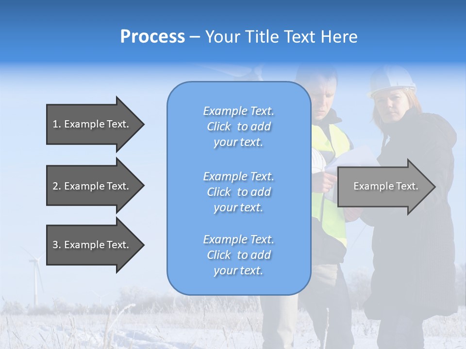 Manager Expert Blue PowerPoint Template