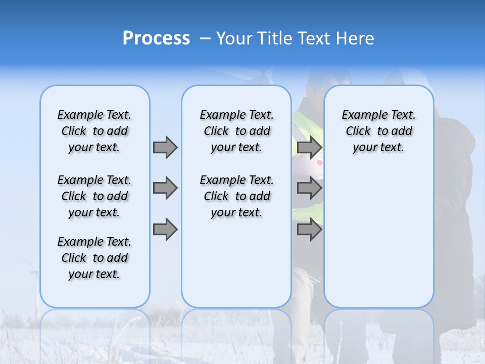 Manager Expert Blue PowerPoint Template