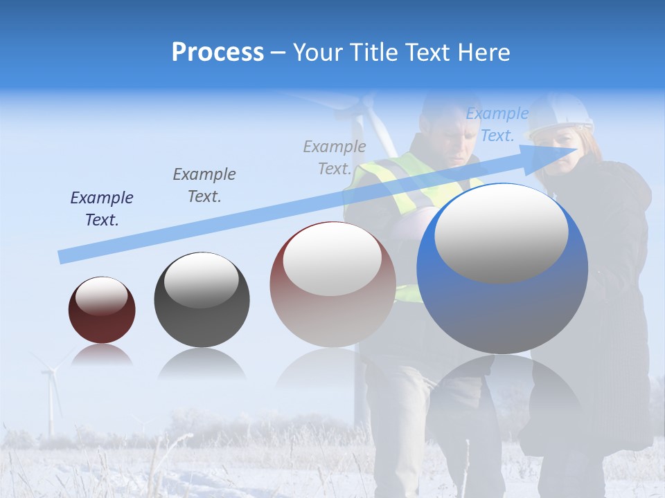 Manager Expert Blue PowerPoint Template