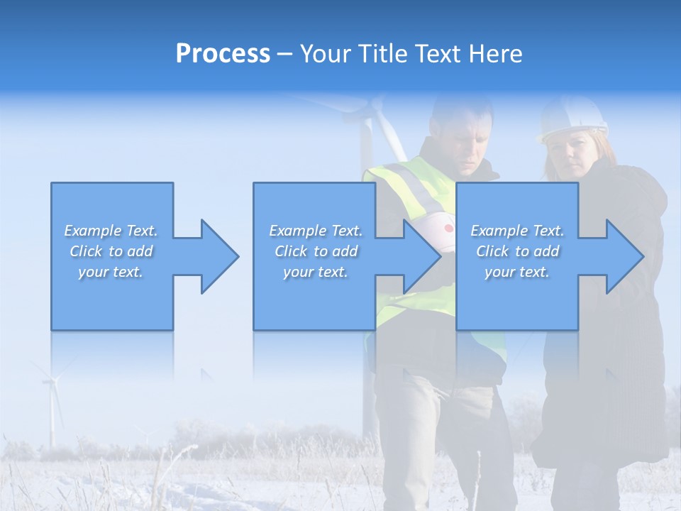 Manager Expert Blue PowerPoint Template