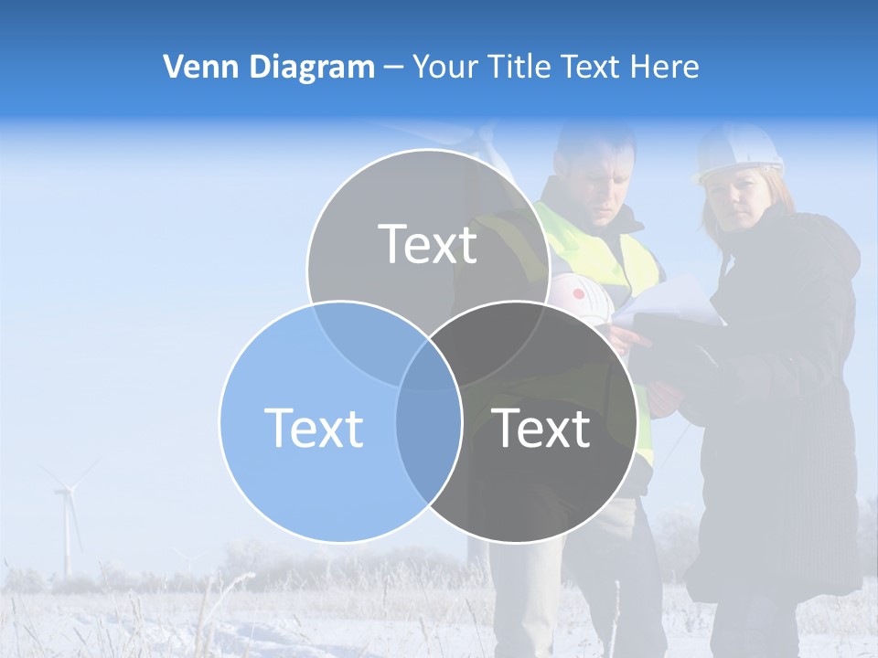 Manager Expert Blue PowerPoint Template