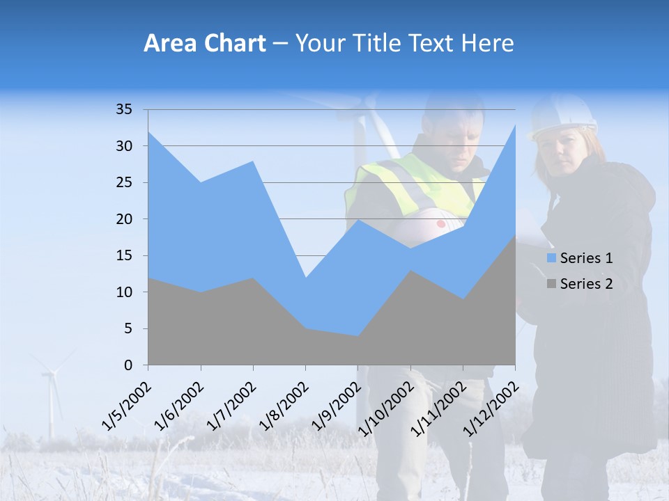 Manager Expert Blue PowerPoint Template