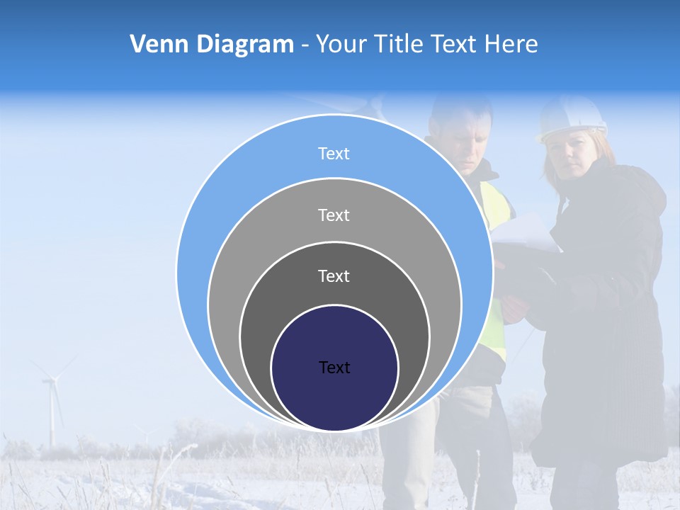 Manager Expert Blue PowerPoint Template