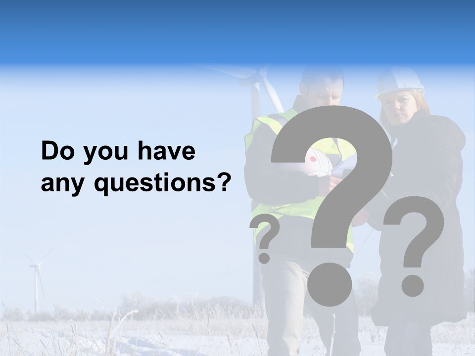 Manager Expert Blue PowerPoint Template