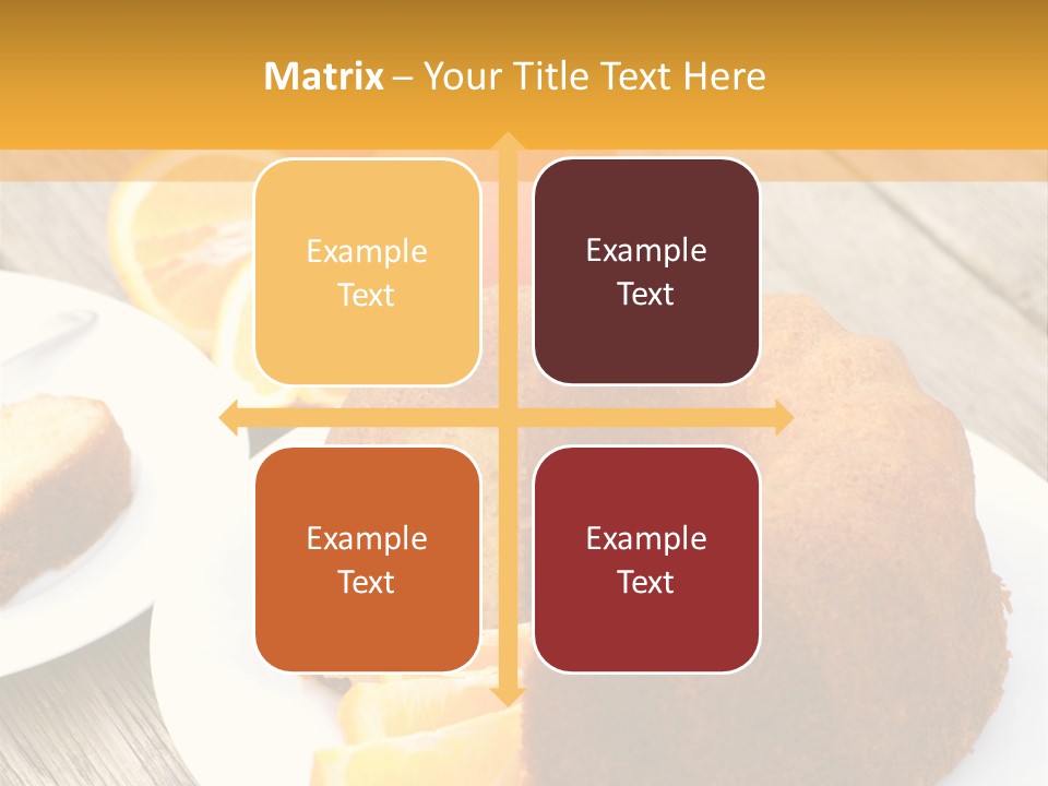 Aroma Bakery Ingredients PowerPoint Template