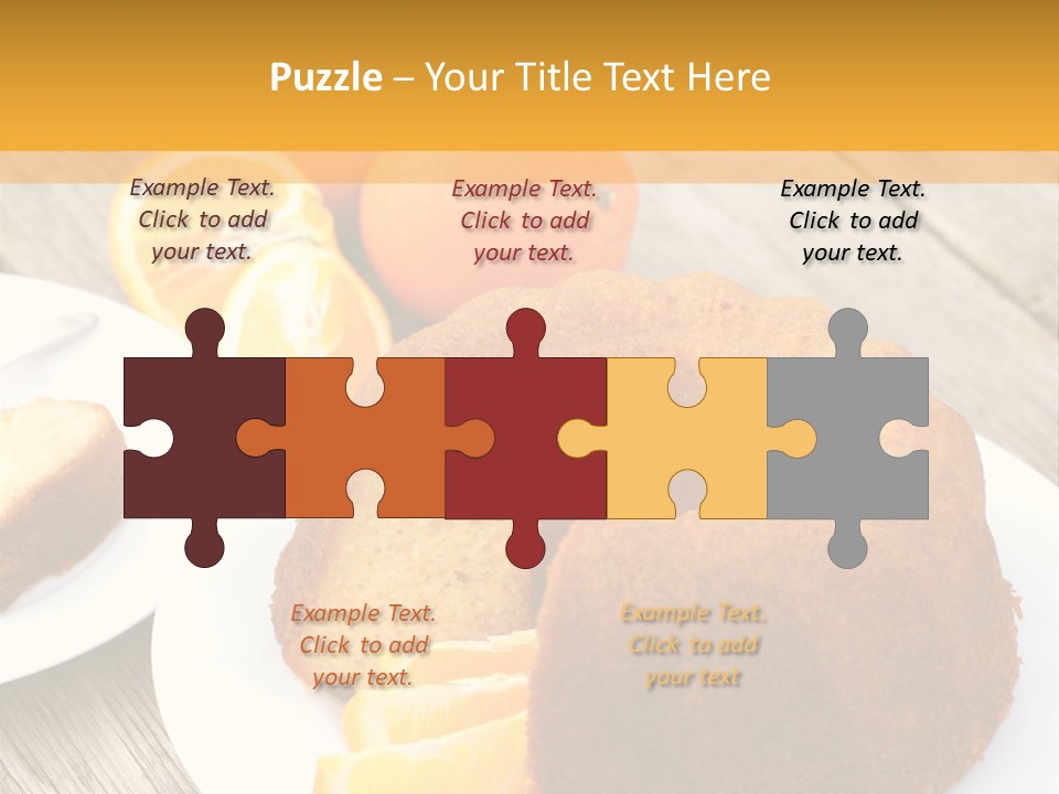 Aroma Bakery Ingredients PowerPoint Template