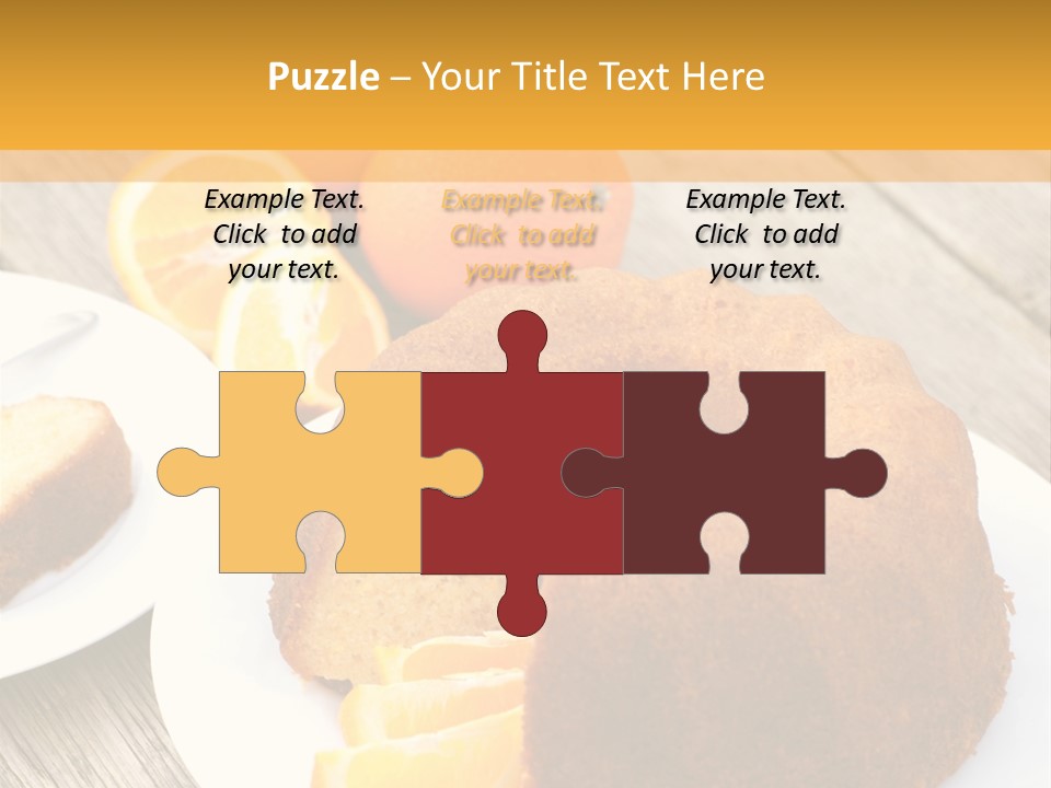Aroma Bakery Ingredients PowerPoint Template