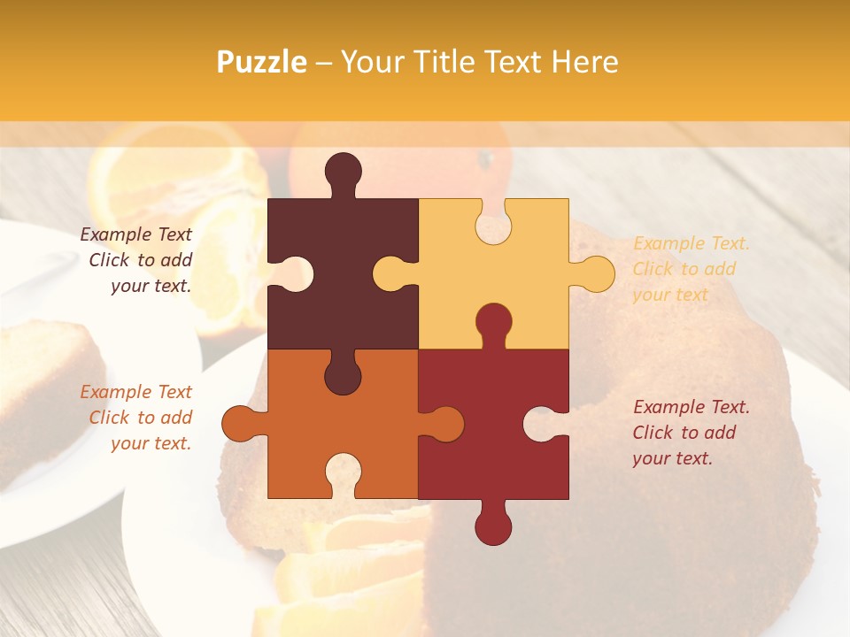 Aroma Bakery Ingredients PowerPoint Template
