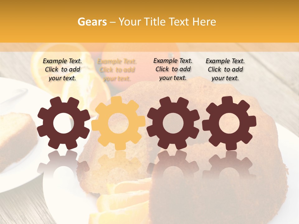 Aroma Bakery Ingredients PowerPoint Template