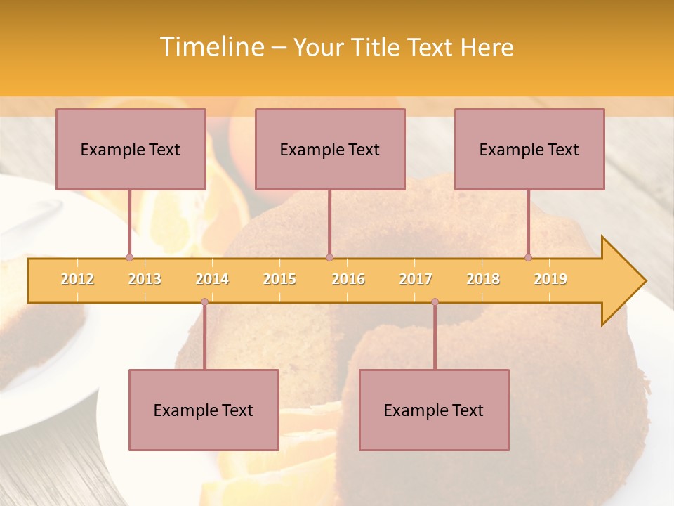 Aroma Bakery Ingredients PowerPoint Template