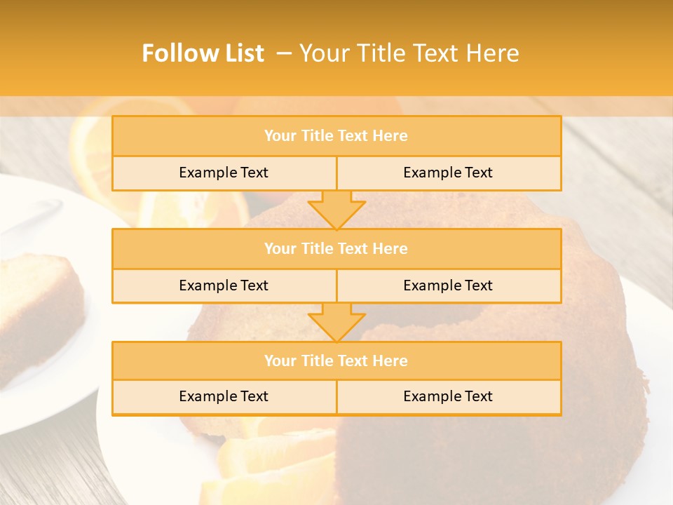 Aroma Bakery Ingredients PowerPoint Template