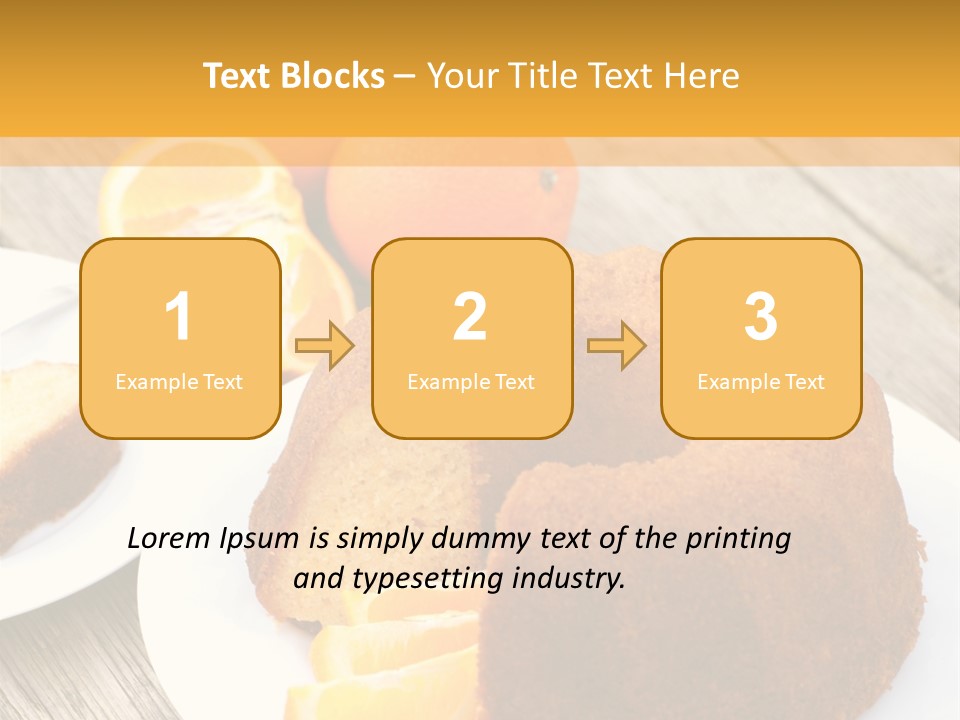 Aroma Bakery Ingredients PowerPoint Template