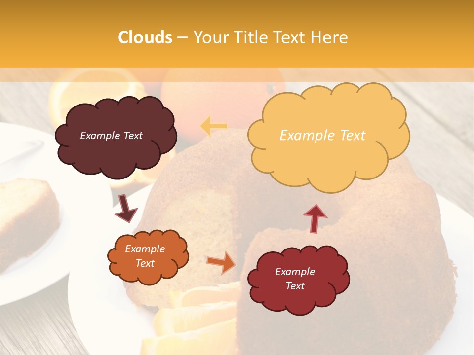 Aroma Bakery Ingredients PowerPoint Template