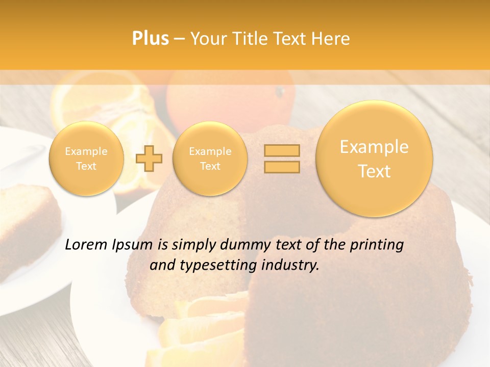 Aroma Bakery Ingredients PowerPoint Template