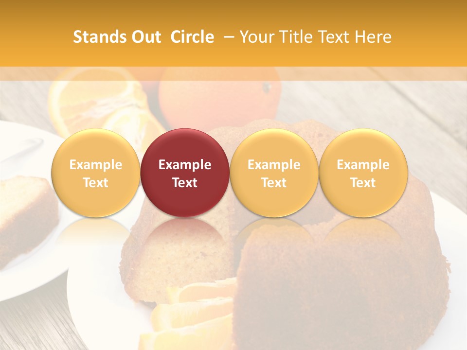 Aroma Bakery Ingredients PowerPoint Template