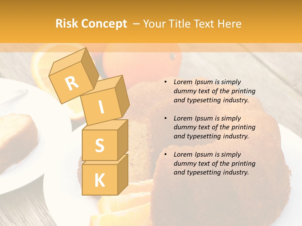 Aroma Bakery Ingredients PowerPoint Template