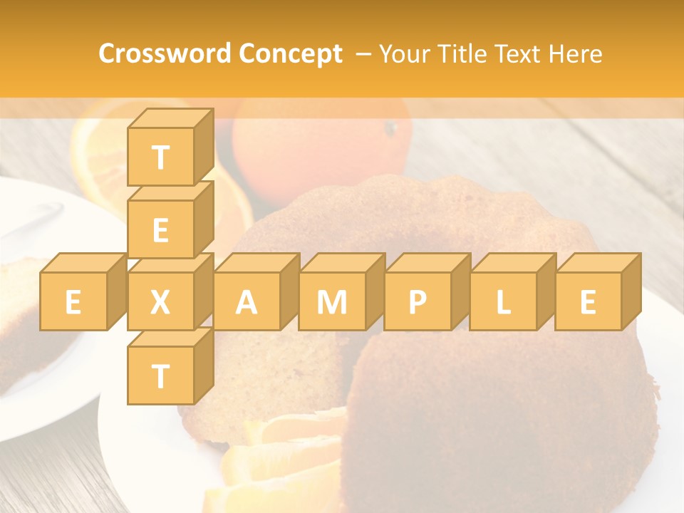 Aroma Bakery Ingredients PowerPoint Template