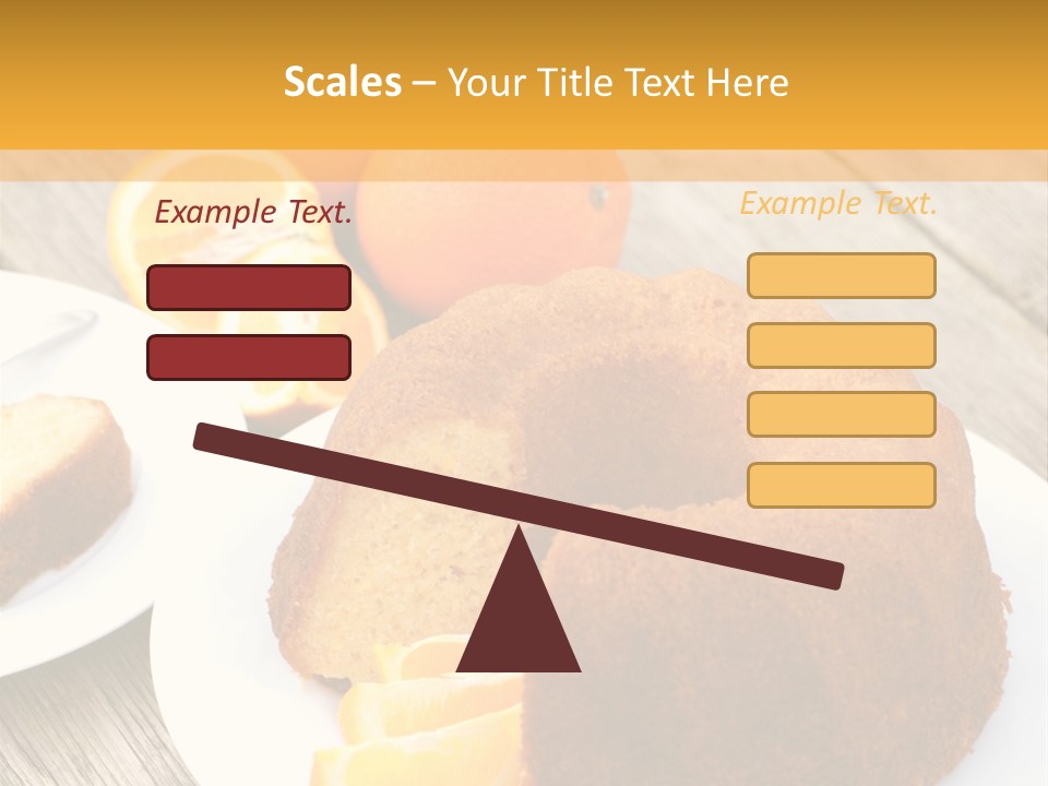 Aroma Bakery Ingredients PowerPoint Template