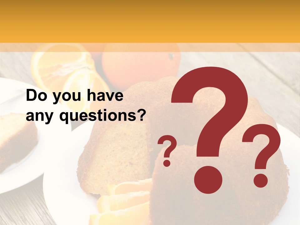 Aroma Bakery Ingredients PowerPoint Template