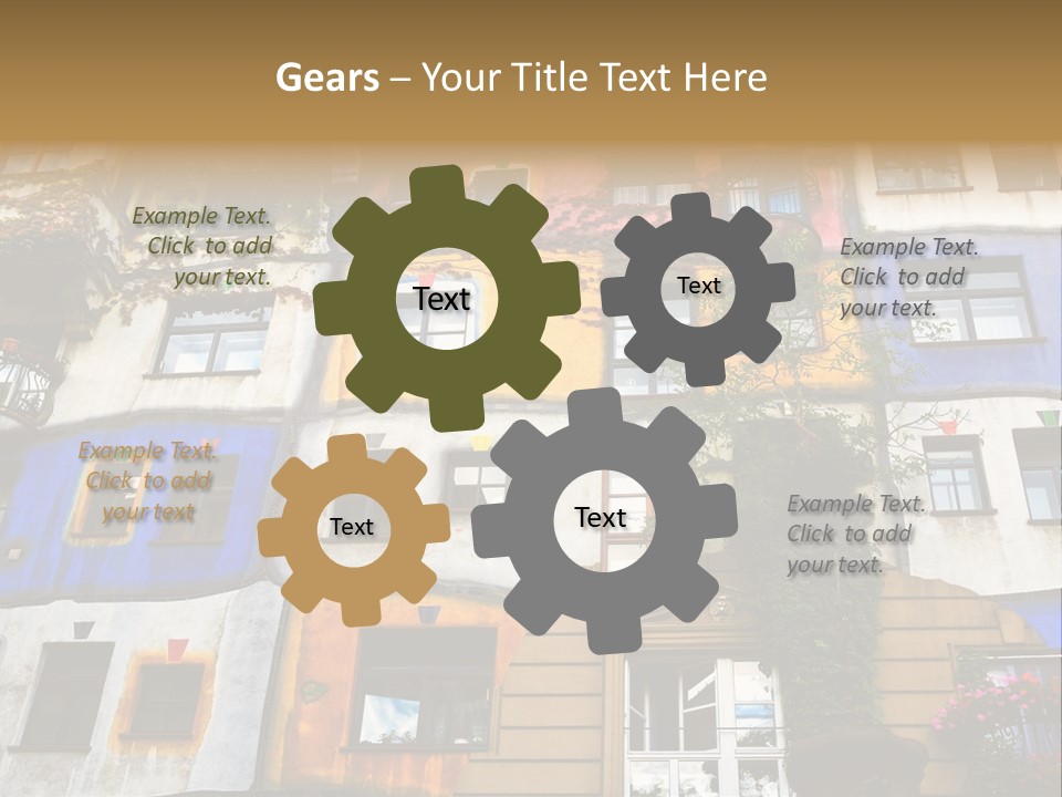 Styles Built Apartment PowerPoint Template