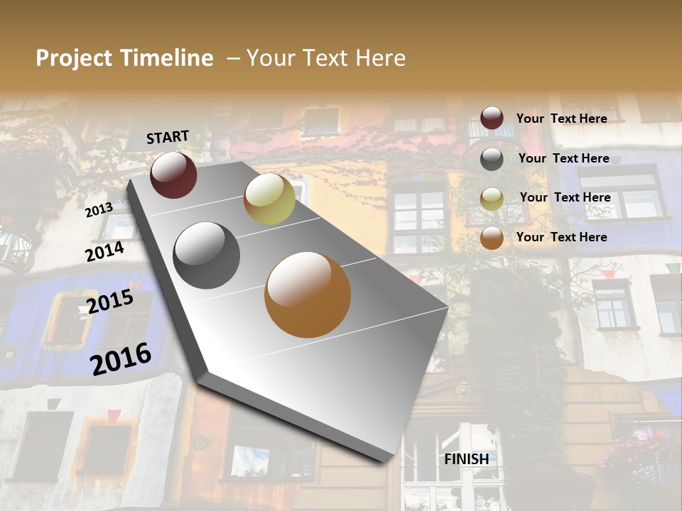 Styles Built Apartment PowerPoint Template