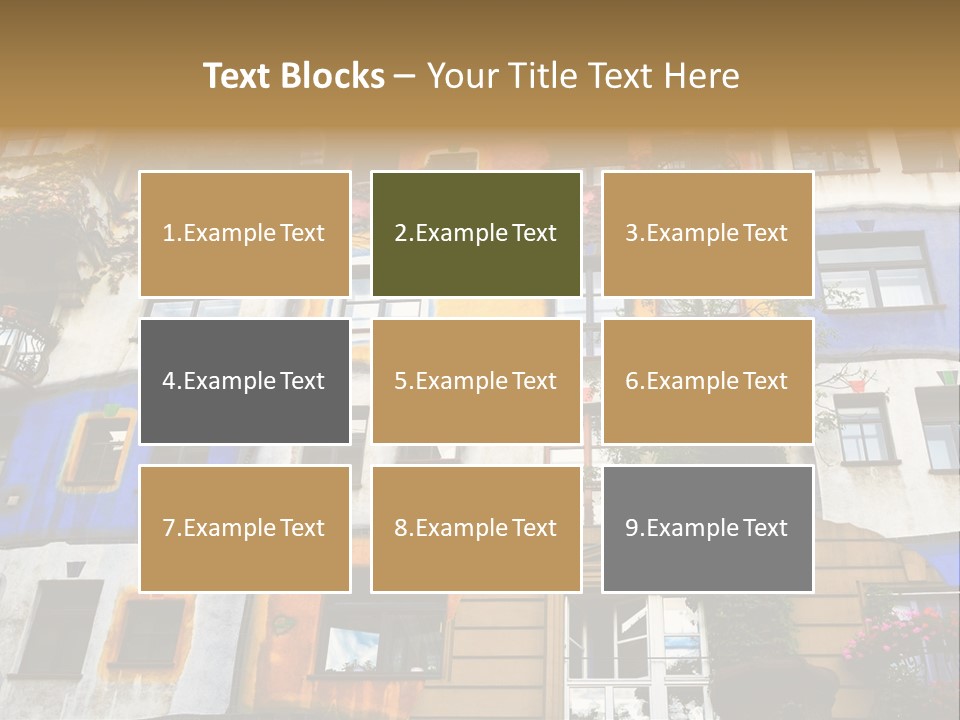 Styles Built Apartment PowerPoint Template