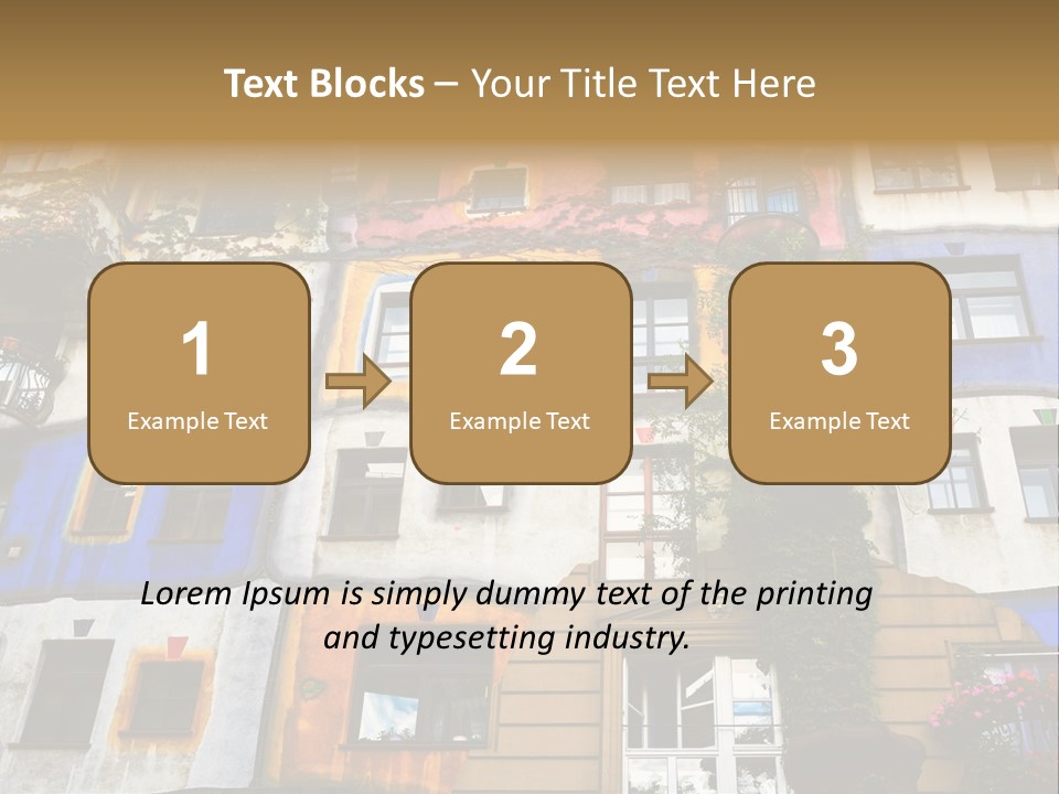 Styles Built Apartment PowerPoint Template
