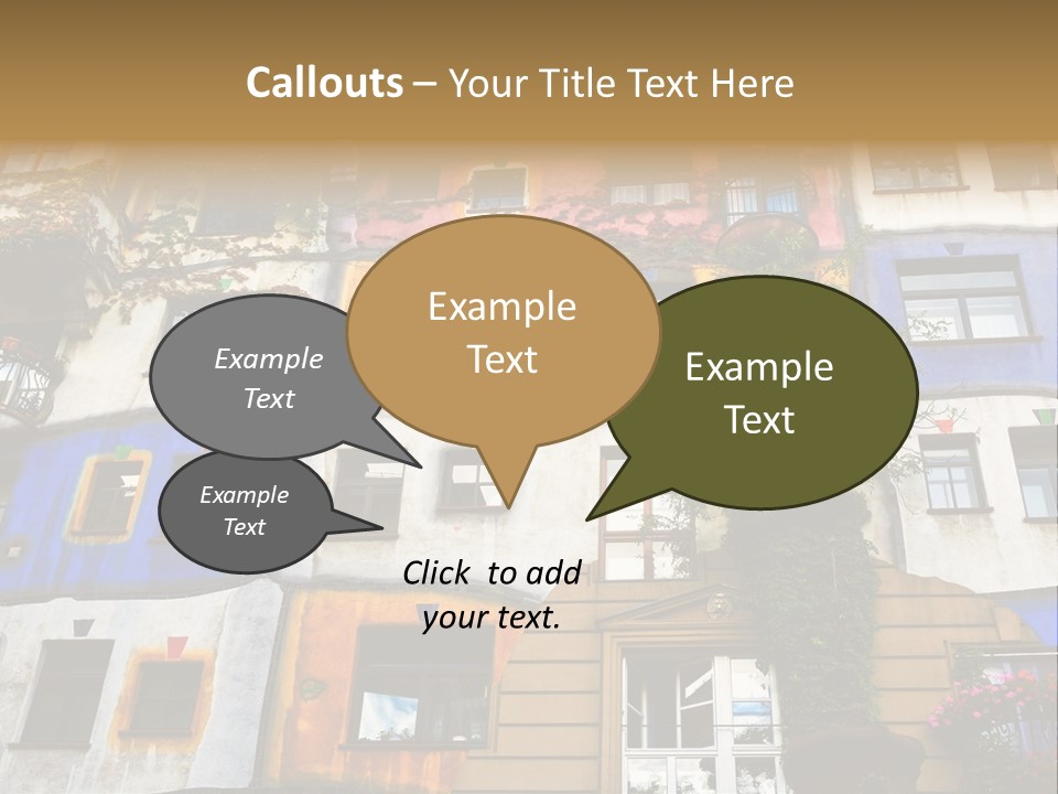 Styles Built Apartment PowerPoint Template