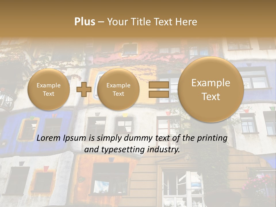 Styles Built Apartment PowerPoint Template
