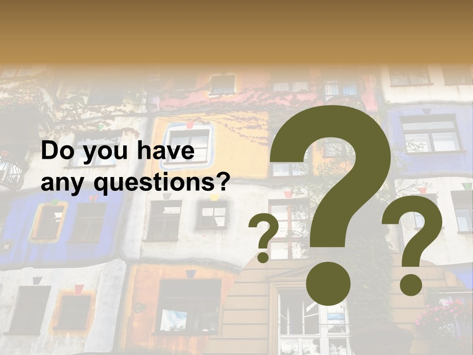 Styles Built Apartment PowerPoint Template