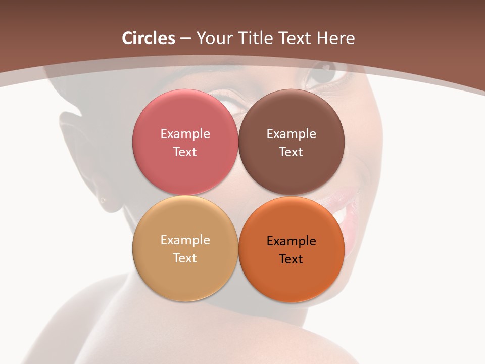 Healthy Face Happy PowerPoint Template